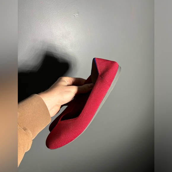 Rothy’s The Flat in Poppy Red Womens Size 8 - Picture 2 of 6